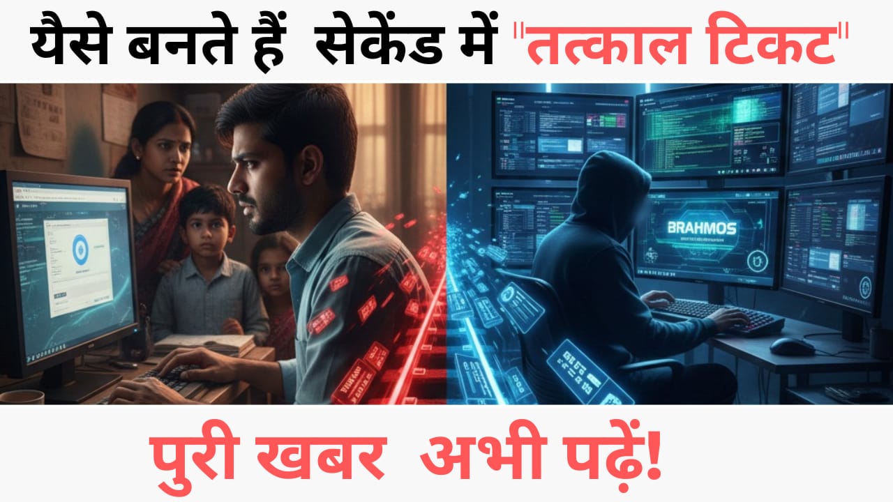 “60 सेकंड का खेल, करोड़ों का झोल:” आखिर आम आदमी के लॉगिन करने से पहले कहाँ गायब हो जाती हैं तत्काल सीटें?